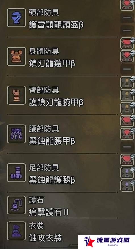 怪物猎人荒野防具推荐   防具搭配武器推荐图片2