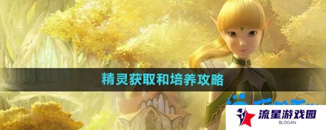龙之谷手游精灵怎么获得-精灵怎么培养