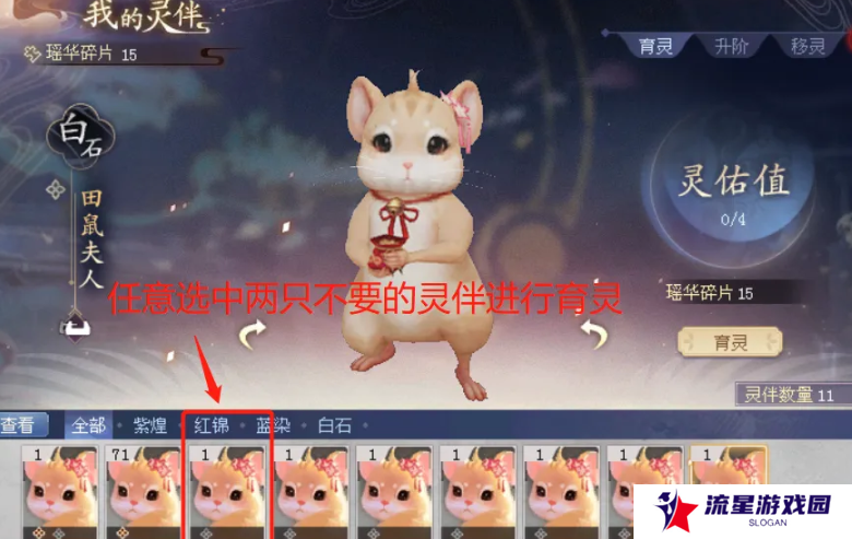 《倩女幽魂》灵伴升阶方法
